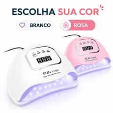 Cabine Sun X5 Max 120W 45 LEDs UV LED para Unhas Gel Acrigel Fibra Secagem Rápida