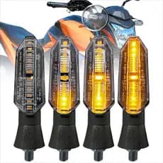 Kit 4 ou 2 Pisca Seta Sequencial Led Parafuso 70 Twister 250 Honda Cb Xre Titan Fan Nxr Bros Cbx Yamaha