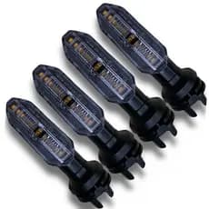 Kit C/ 2 ou 4 Seta Pisca Led 39 CB 250 Twister Xre Titan Fan Kit Completo