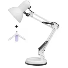 KIT Luminária Pixar Artigulada + Lampada Pétala 45w Super Branca Manicure