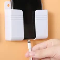 Suporte de Parede Plástico Autocolante Multiuso para Celular