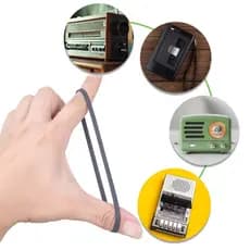 LI * Elasticidade 4mm Correia Acionamento Para Dispositivos Auditórios Antigos Design À Prova R