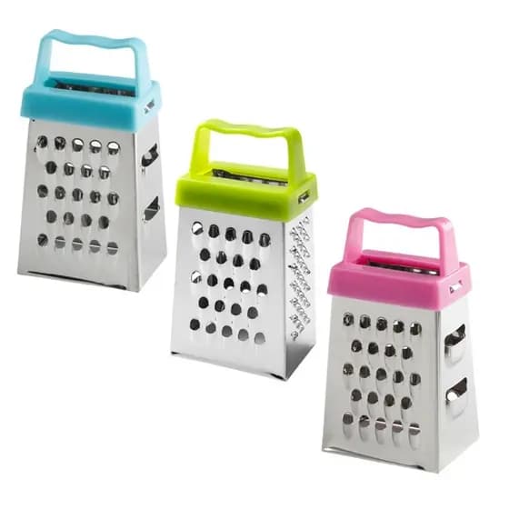 Hi * 3 Raladores Cozinha Alça Ergonômica Ralador Queijo Quadrado
