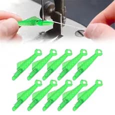 Hi * 12 Unidades Enfiador Forma Peixe Para Costura À Mão, Ferramenta Rosqueamento Rápido Agulha Máquina