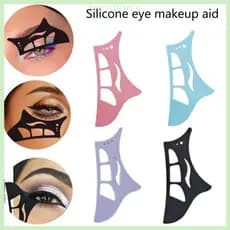 R Eyeliners Stencil Eyeshadow Aid Lip Line Aplicador Ferramenta Ajuda