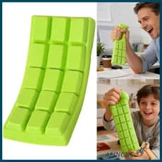 AEIN Squeeze Toy Sensory Chocolate Shape Para Viagens Escritório Relaxamento