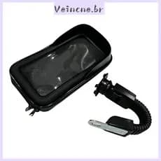 VEI Moto Saco Do Telefone Da Motocicleta Retrovisor Suporte Bolsa À Prova Dwaterproof Sunvisor Montar P