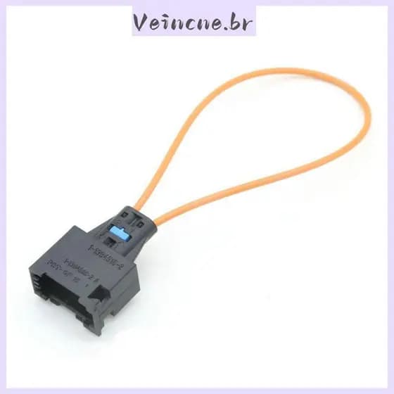 VEI Auto MOST Fibra Óptica Loop Bypass Feminino Masculino Kit Adaptador
