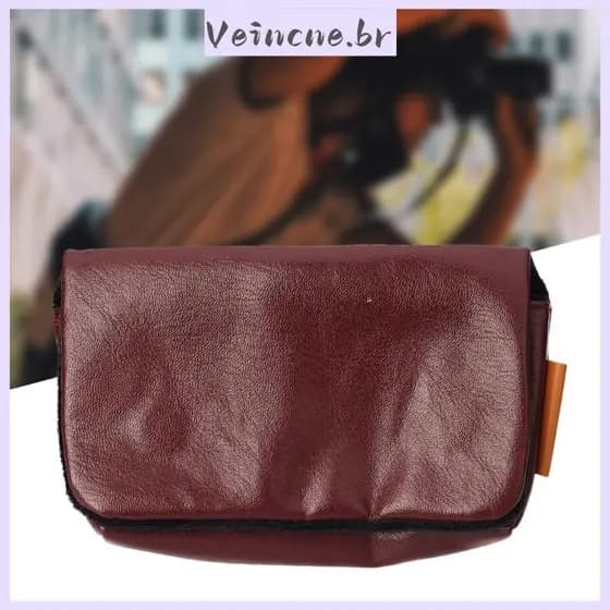 VEI PU Couro Câmera Caso Viagem Bolsa Para Câmeras RX100 Seguro Soft