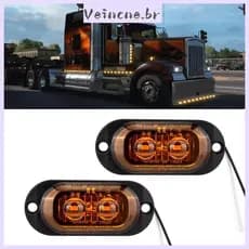 VEI LED Luzes Marcadoras Laterais Luz Indicadora Dianteira Traseira Para Ônibus Caminhão