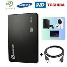 HD Externo 500GB/320GB USB 3.0 Ultra Rápido p/ Xbox, PS4, PC e Notebook