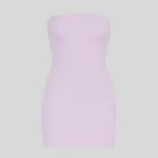 Vestido Curto Tubinho Tomara Que Caia Ribana Canelada – Ajuste Perfeito que Valoriza o Corpo e Garante Conforto
