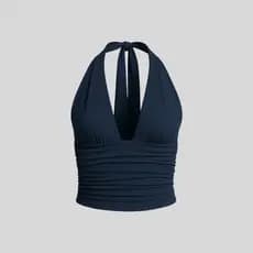 Blusa Feminina Frente Única Amarração Franzido na Lateral Blusa Lívia Rafaelle – Moda Elegante e Ajustável