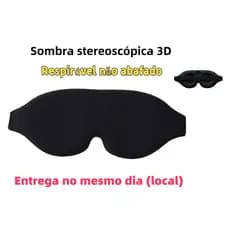 Máscara de olho 3D bom desempenho de sombreamento ajuda a dormir melhora a qualidade do sono
