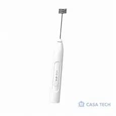 Mini Mixer Batedor Elétrico Portátil Branco Premium USB