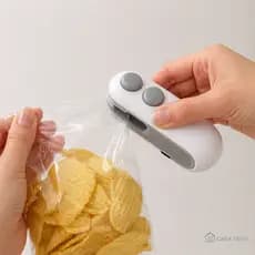 Mini Seladora Portátil Saco Plástico Embalagem Alimentos USB