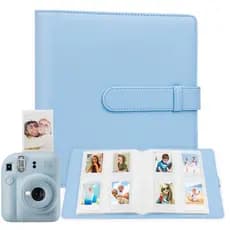 256 Álbum De Fotos Para Instax  Mini  12/11/9/90/70/40/8 Polaroid  universal 3 polegadas PU álbum de fotos