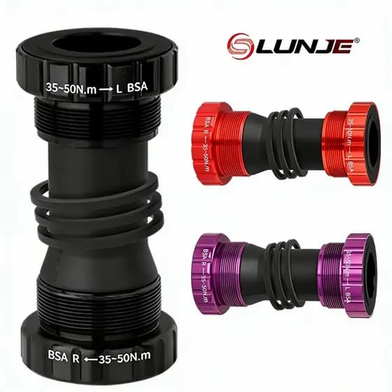 Bicicleta suporte inferior carruagem movimento central MTB BSA para mountain bike pedaleira integrada