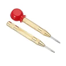 Perfurador Central Automático de 5 Polegadas, Pino Central Automático, Perfurador com Mola, Ferramenta de Cinzel de Aço