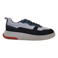 Tênis Sneaker Wizzor Horizon Black And White Couro