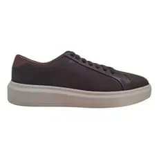 Tênis Sneaker Wizzor Aaron Marrom Couro