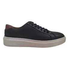 Tênis Sneaker Wizzor Aaron Preto Couro