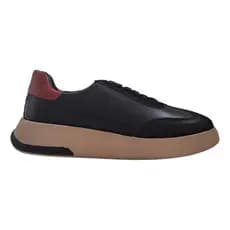 Tênis Sneaker Wizzor Van Gogh Preto Couro