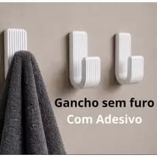 Kit 3 Gancho Adesivo Sem Furo – Mais Organização, Mais Economia
