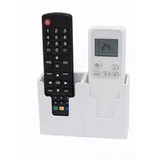 Suporte Organizador para Controles Remotos – Duplo | Prático e Moderno