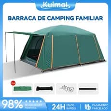 Barraca Camping Acampamento8-12 Pessoas Impermeavel 4000mm Barraca Familiar Grande 330*210*185cm