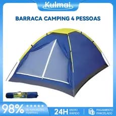 Barraca Camping 4 Pessoas - Barraca De Acampamento - Barraca Camping Praia