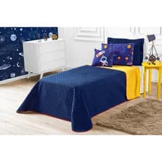 Cobre Leito Infantil Premium 5 Peças Solteiro Luxo Completo Menina e Menino