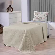 Kit Cobre Leito Solteiro Matelado + Fronha Estampada