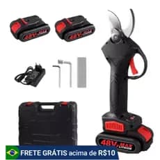 Podador Eletrico De Tesoura De Podar Sem Fio De 48v ABateria Para Arvores-LEGAL