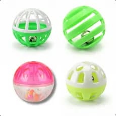 Brinquedo Pet de Plástico com 4 Bolas sortidos