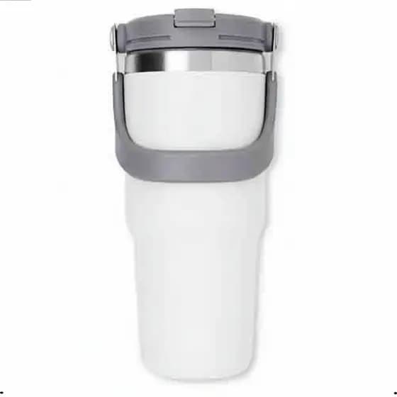 Copo Térmico com Tampa Branco 750 ml