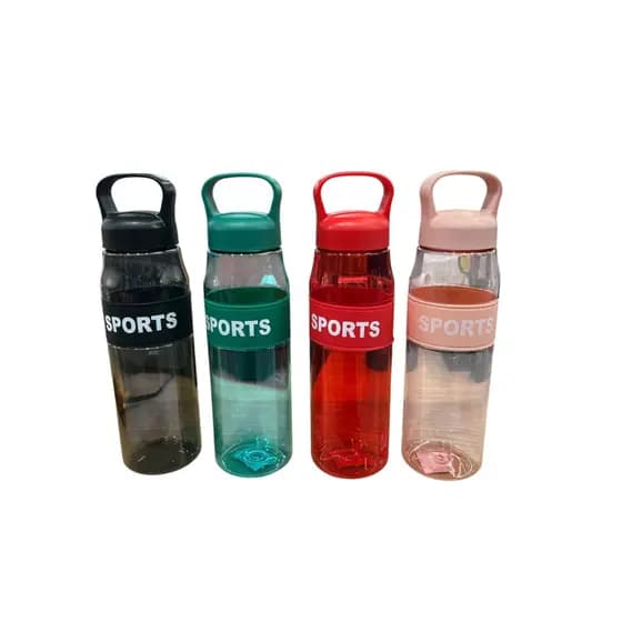 Garrafa Squezze Esportiva 1000ml Com Alça - Cores Sortidas