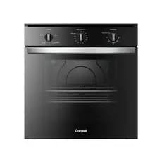 Forno de Embutir Elétrico Consul 84 Litros Preto com Timer Autodesligamento e Grill - COB84BE