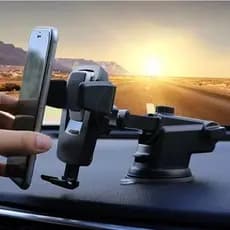 Suporte Universal Articulado para Celular e Tablet LE-020 – Base Reforçada Dobrável com Regulagem de Altura e Ângulo