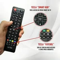 Controle Remoto para TV LE-7028 – Operação Estável, Conforto e Alta Compatibilidade