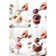 Colher de Sorvete - Açai - Profissional Pegador Tipo Concha Resistente 17 cm ENVIO IMEDIATO