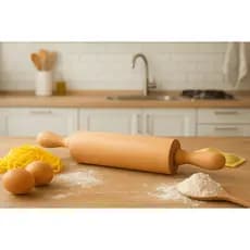 OFERTA Rolo de Madeira para Massas Artesanais Pizza Macarrão e Panificação multiuso - ENVIO IMEDIATO