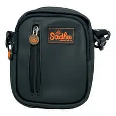 Shoulder Bag Beach Impermeável Preto Com Bolsos Organizados