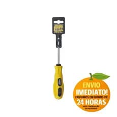 Chave Phillips 1/4x4" - Cabo Emborrachado + Ponta Magnética