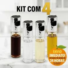 1/2/3/4 Pcs Borrifador Spray Pulverizador Azeite Vinagre Óleo Vidro 100ml Cozinha Air Fryer
