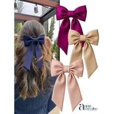 Laço Feminino Delicado Virgínia. lolita grande - boutique prendedor Adulto e infantil. romântico - luxo