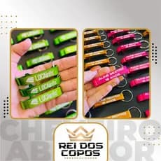 Kit Chaveiros Abridor Garrafas Latas Personalizados Brindes Logomarca