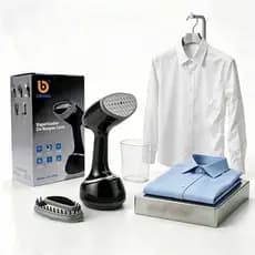 Passadeira A Vapor Portátil Vaporizador Ferro Luxo 127V1400W roupas estofados e cortinas sem amassados pronta entrega