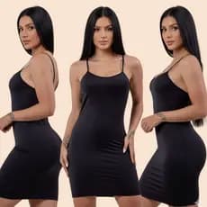 Vestido Segunda Pele Anagua Vestido Tubinho Midi Vestido Feminino