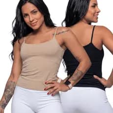 Regata Segunda Pele Feminina Regata Fitness Academia Blusa Feminina Básica Regata Justa Confortável Treino